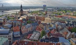 Blick auf Riga